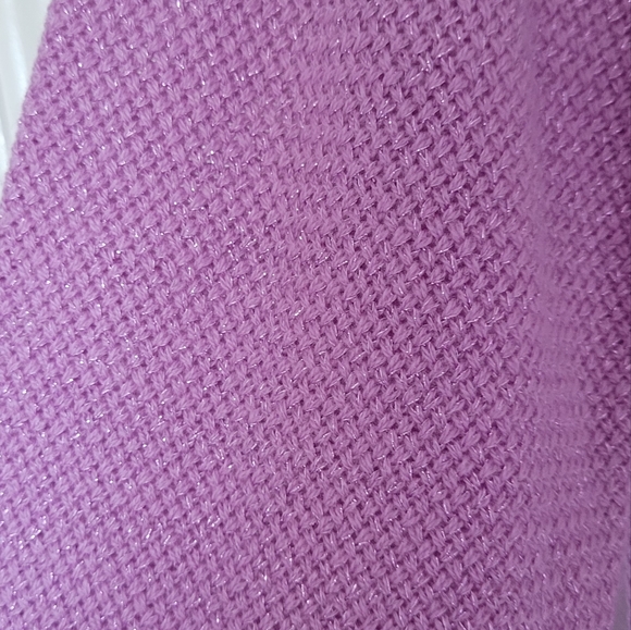 Tommy Bahama wool cashmere blend sweater with light metallic size M - Picture 5 of 8